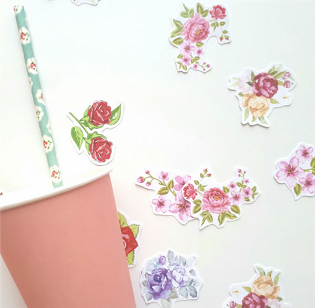 Confetti formitas flores vintage 20u